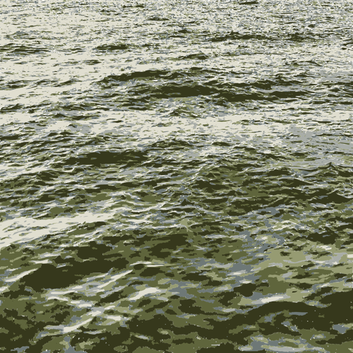 Океанские волны векторное изображение